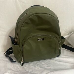 Kate spade olive backpack